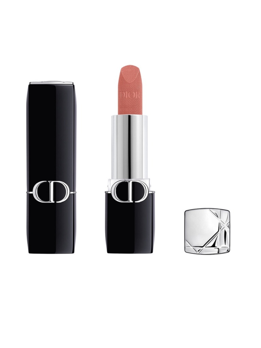 Rouge Dior Lipstick 100 Velvet Mini,  0.1 oz.